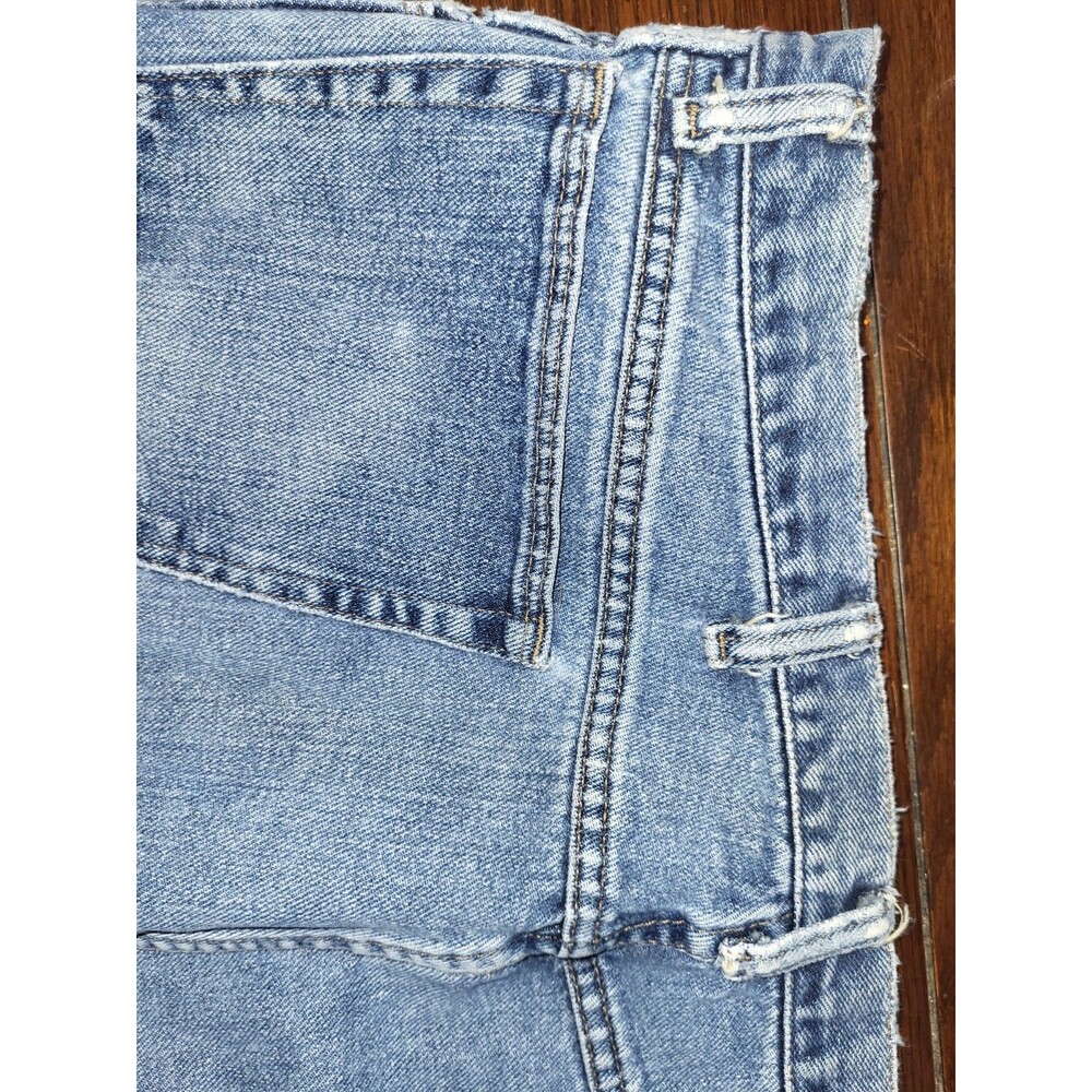 Vintage 90s Wrangler Jeans Mens 40x30 Made in USA Blue Denim Relaxed Baggy - Picture 9 of 11
